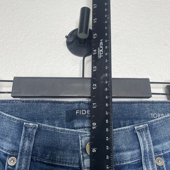 Fidelity Womens Jeans Size 32 Torino Dark Wash Skinny Leg Casual Everyday Wear - Picture 8 of 16